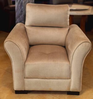 Slim Sofa with Durable Wood Frame