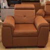 Brown Leather Couch
