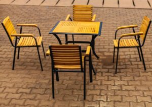 Wooden Outdoor Furniture Set